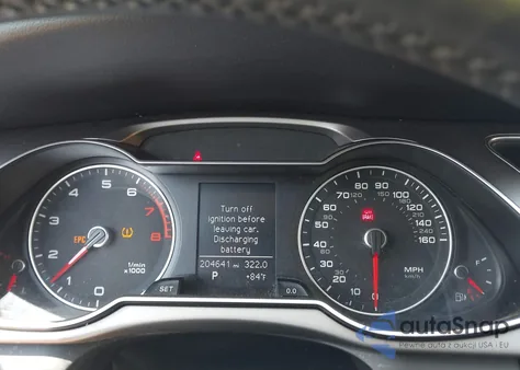 2013 Audi A4 2.0T Premium from USA, damaged, VIN WAUFFAFL6DN034157